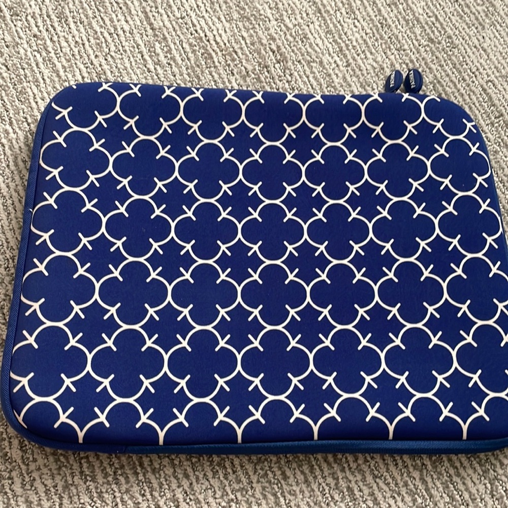 Pathika Blue Padded Laptop Cover